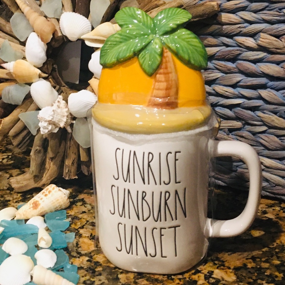 ✨ Tropical Sunrise Sunburn Sunset Rae Dunn Mug ✨ NWT ✨